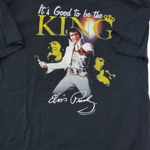 Vintage Elvis Presley T Shirt It's Good To Be The King